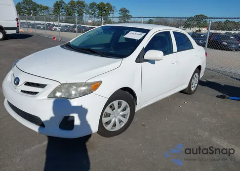 2013 Toyota Corolla L из США, поврежденный, VIN 2T1BU4EE0DC009009